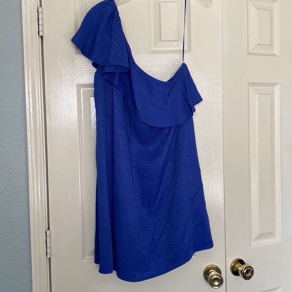 Anthropologie One Shoulder Party Dress